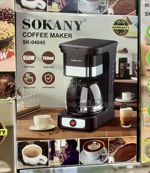 SOKANY Coffee Maker SK-04045 650W – 750ml Drip Coffee Machine