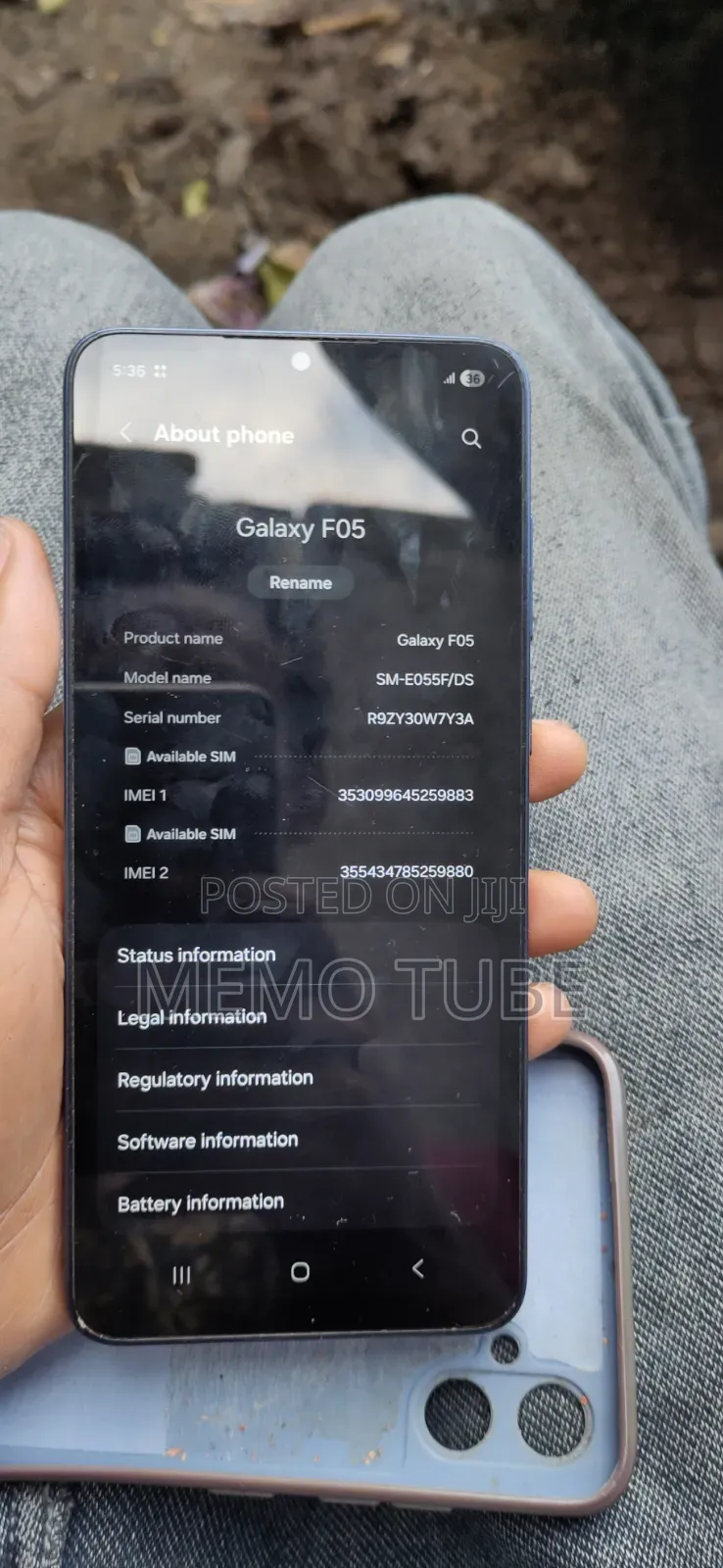 Samsung Galaxy F05 64 GB Blue