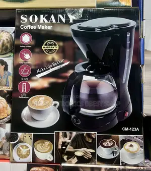 SOKANY Coffee Maker CM-123A – 12 Cups Automatic Drip Coffee Machine