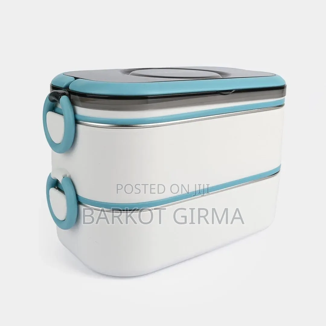 የምሳ እቃ (Double Layer Lunch Box)