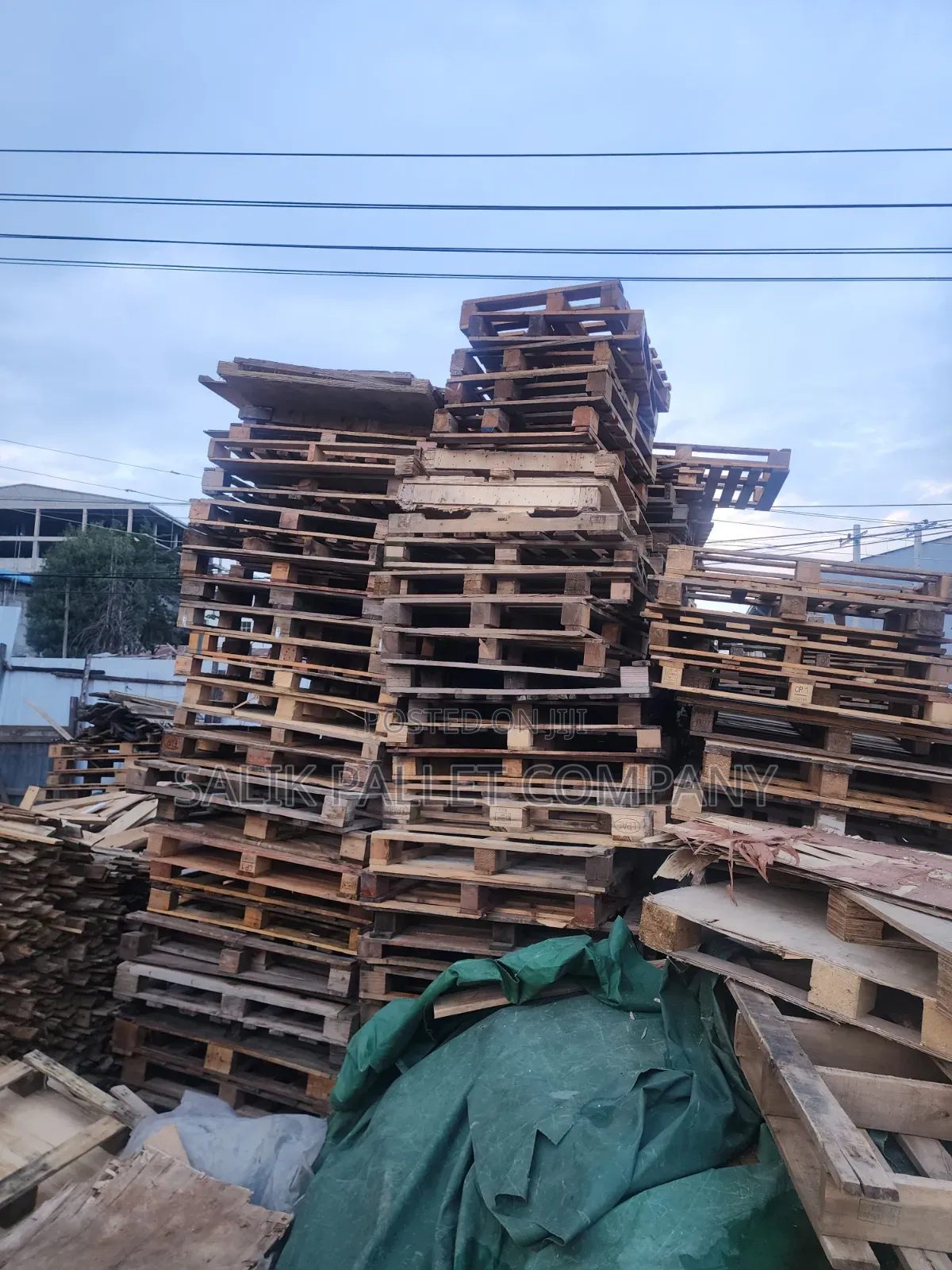 Pallets Wooden and Plastic