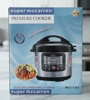 Super McCarron Electric Pressure Cooker 8L Digital Cooker (280W)
