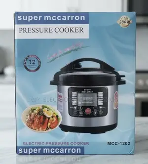 Super McCarron Electric Pressure Cooker 8L Digital Cooker (280W)