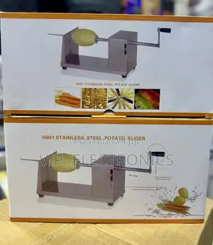 Stainless Steel Spiral Potato Slicer - Manual Tornado Potato