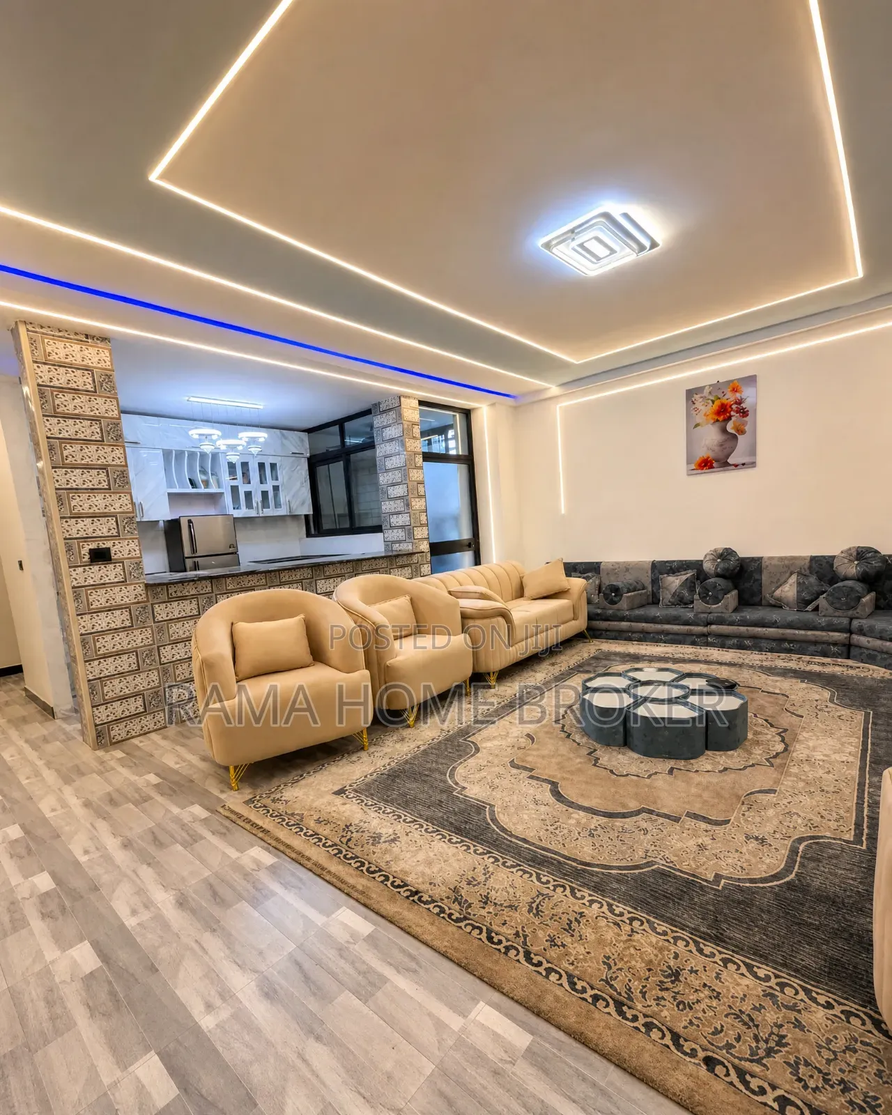 Furnished 4bdrm Condo in ቅንጡ ኮንዶሚኒየም  ቤት በአያት, Yeka for sale