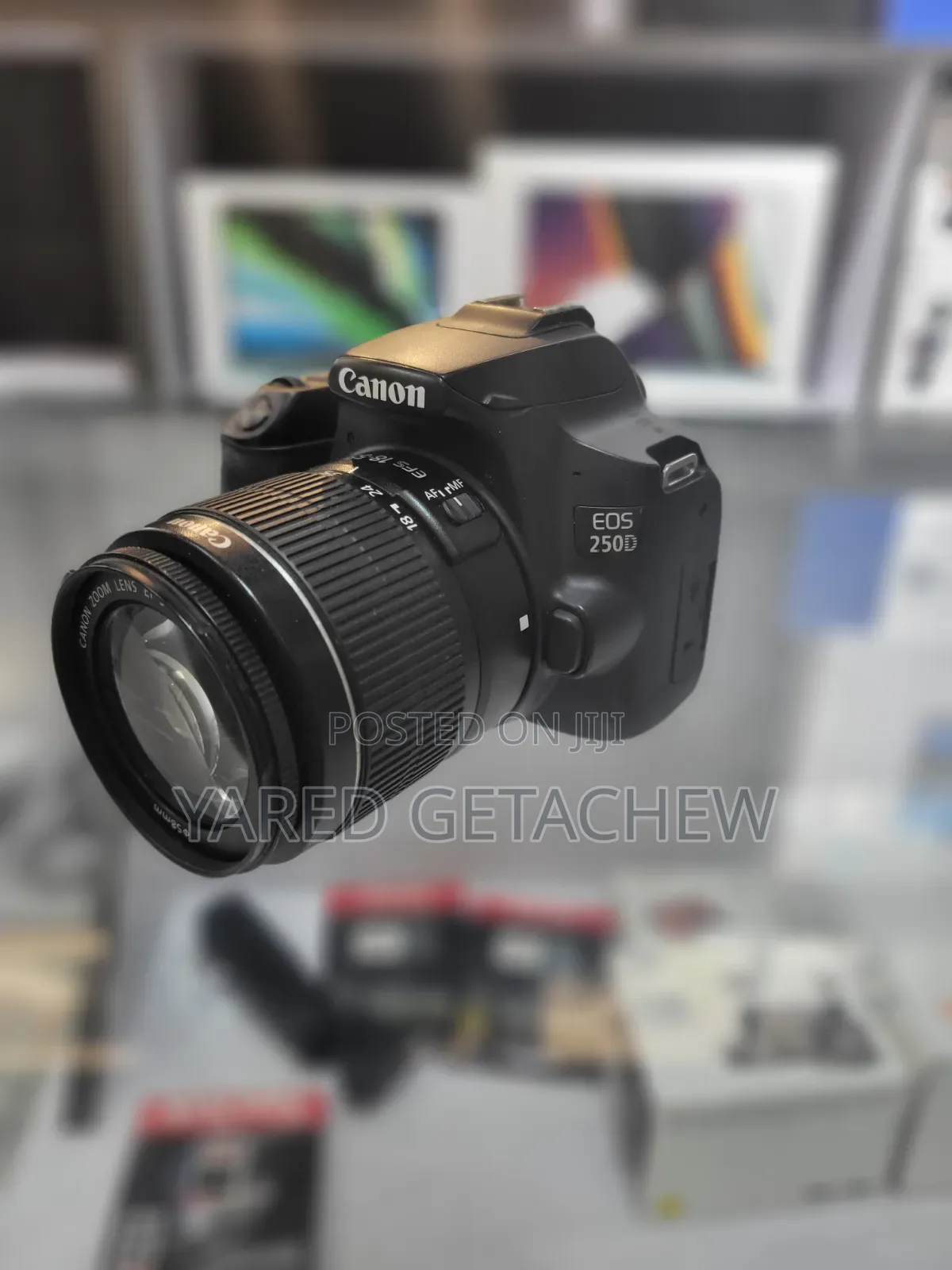 Canon 250D With 18-55mm Lens