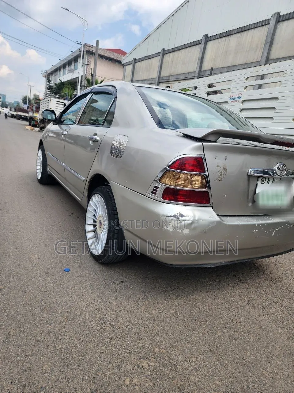 Toyota Corolla 2003 Gold