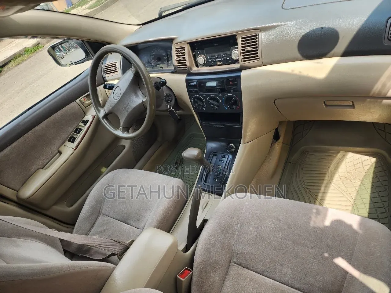 Toyota Corolla 2003 Gold