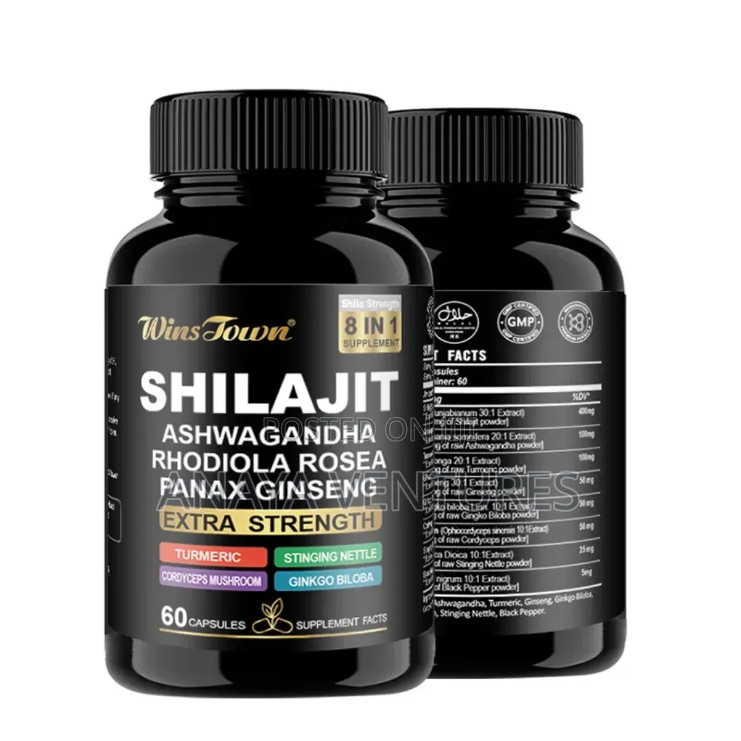 Shilajit Energy Supplement - Himalayan Extract Capsules