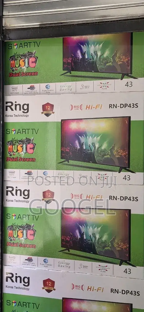 Ring 43"smart Double Screen TV