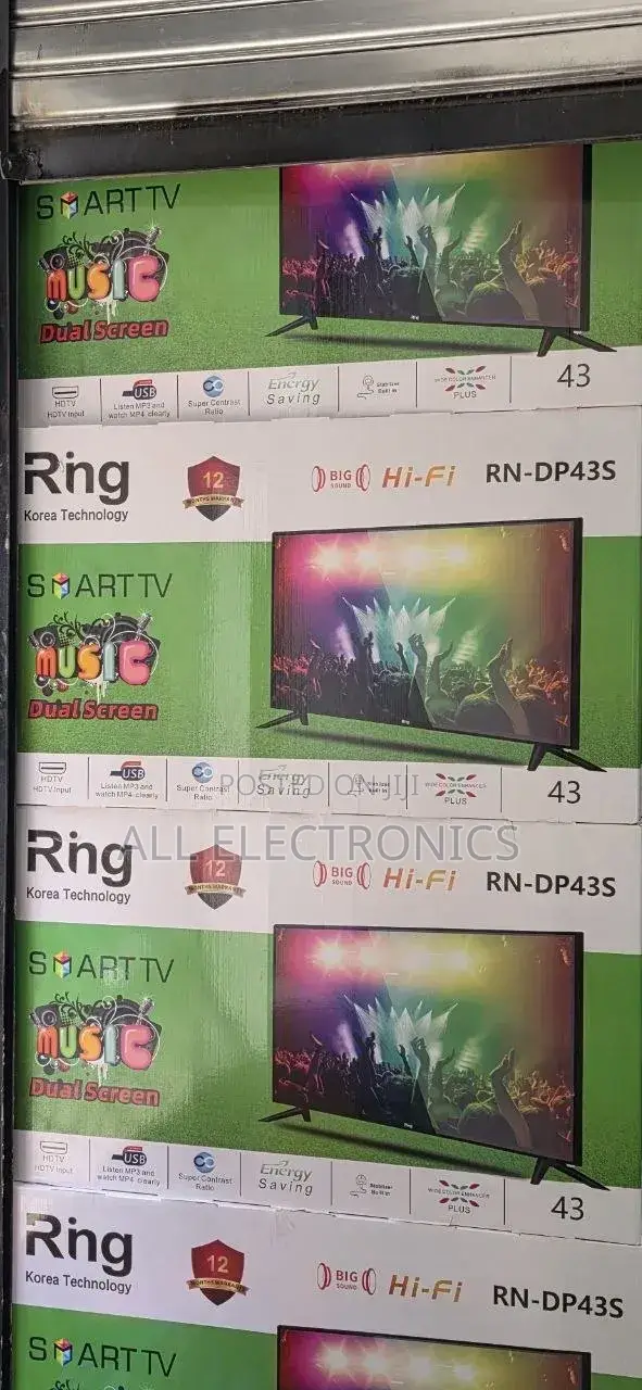 Ring 43"smart Double Screen TV