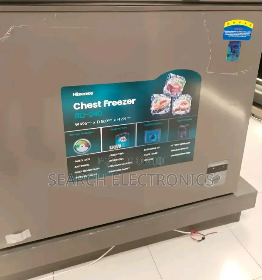 Hisense 240,litr Chest Freezer