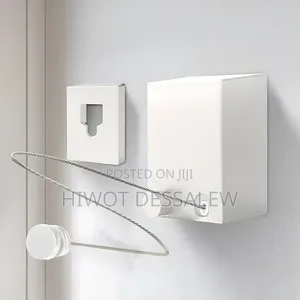 ልብስ ማስጫ. Retractable Clothesline Rope