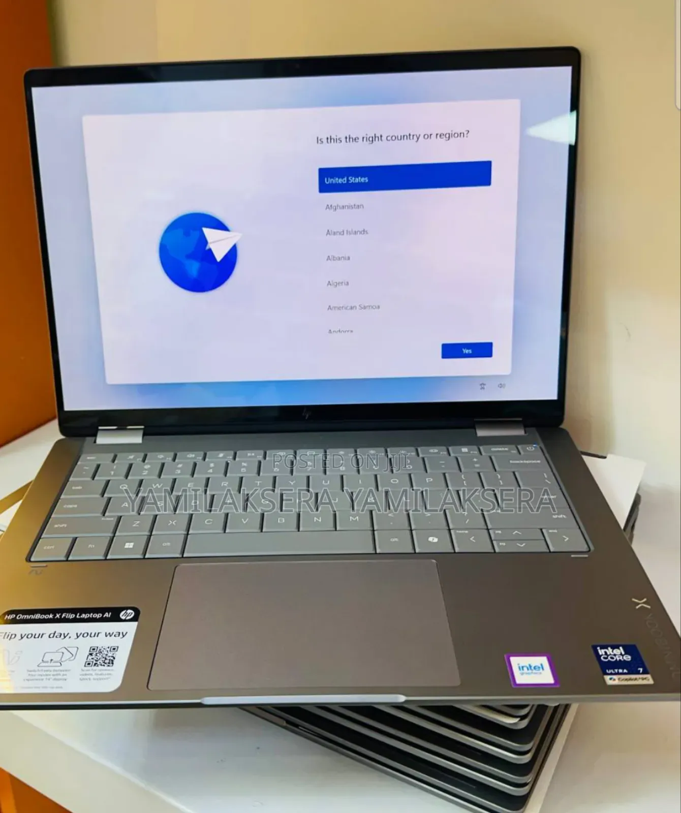 New Laptop HP OmniBook Ultra Flip 14" 16GB Intel Core Ultra 7 SSD 1T