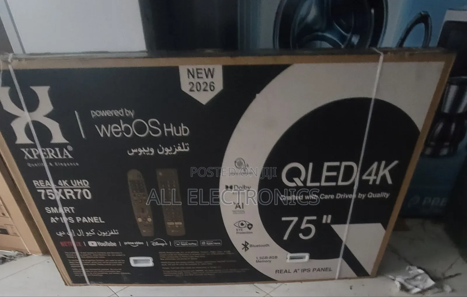 75|xperia Glorious Qled 4k TV