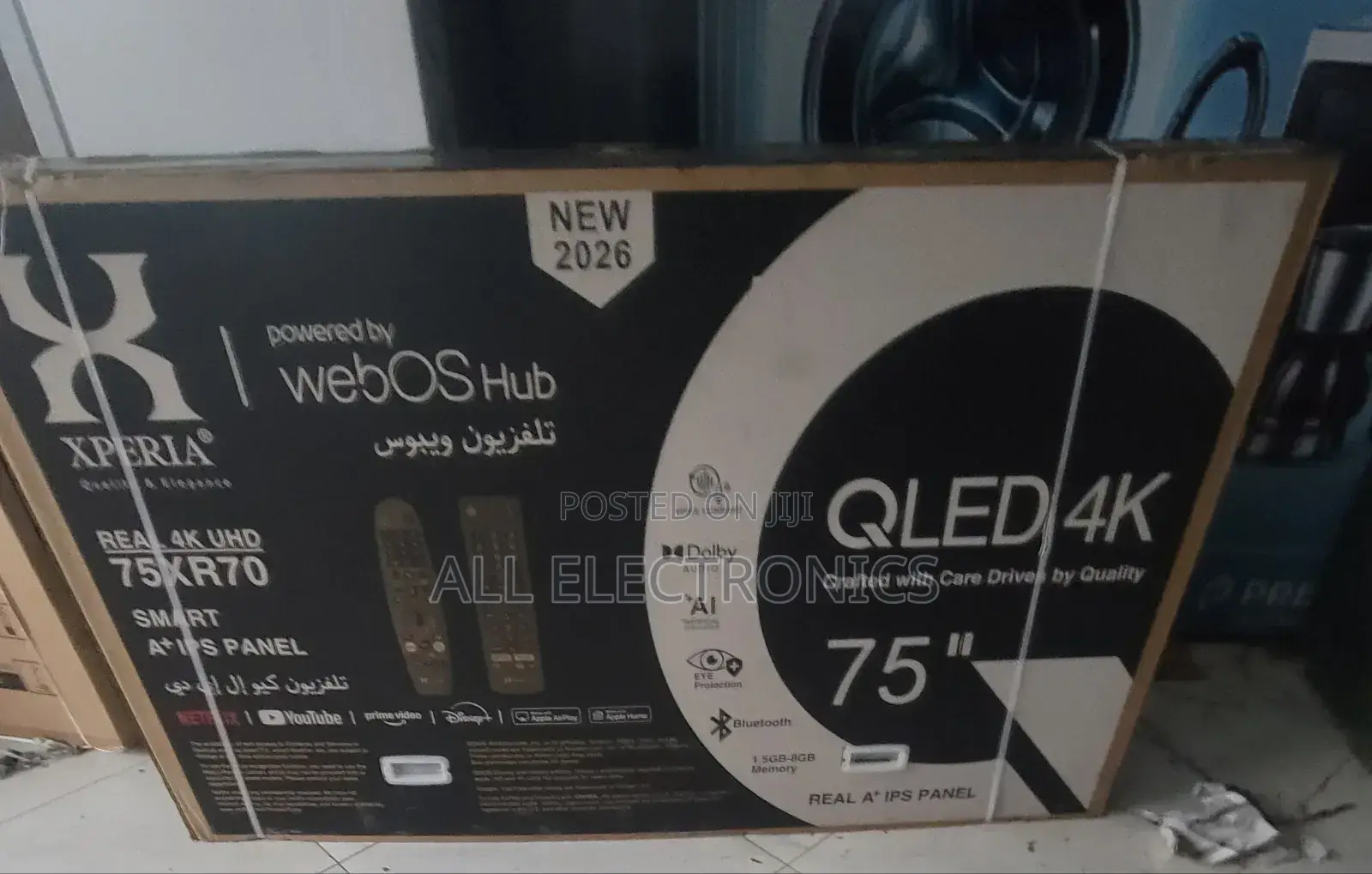 75|xperia Glorious Qled 4k TV
