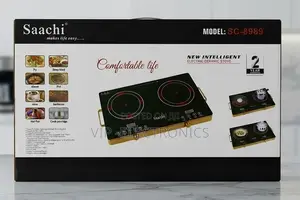 Saachi Ceramic Stove Double Burner Ceramic Cooker - Electric Cooktop