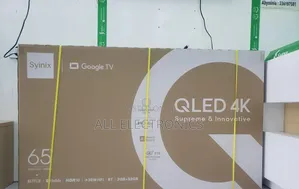 Syinix 65|qled Google 4k Ultra TV