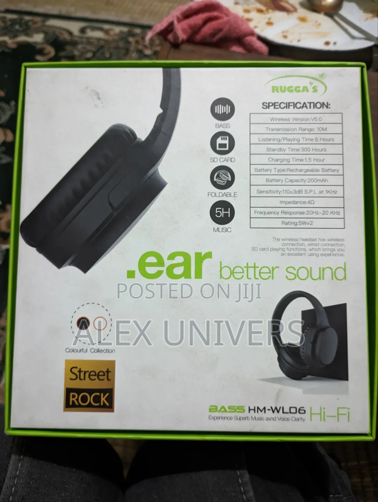 RUGGA'S Wonderful Headset