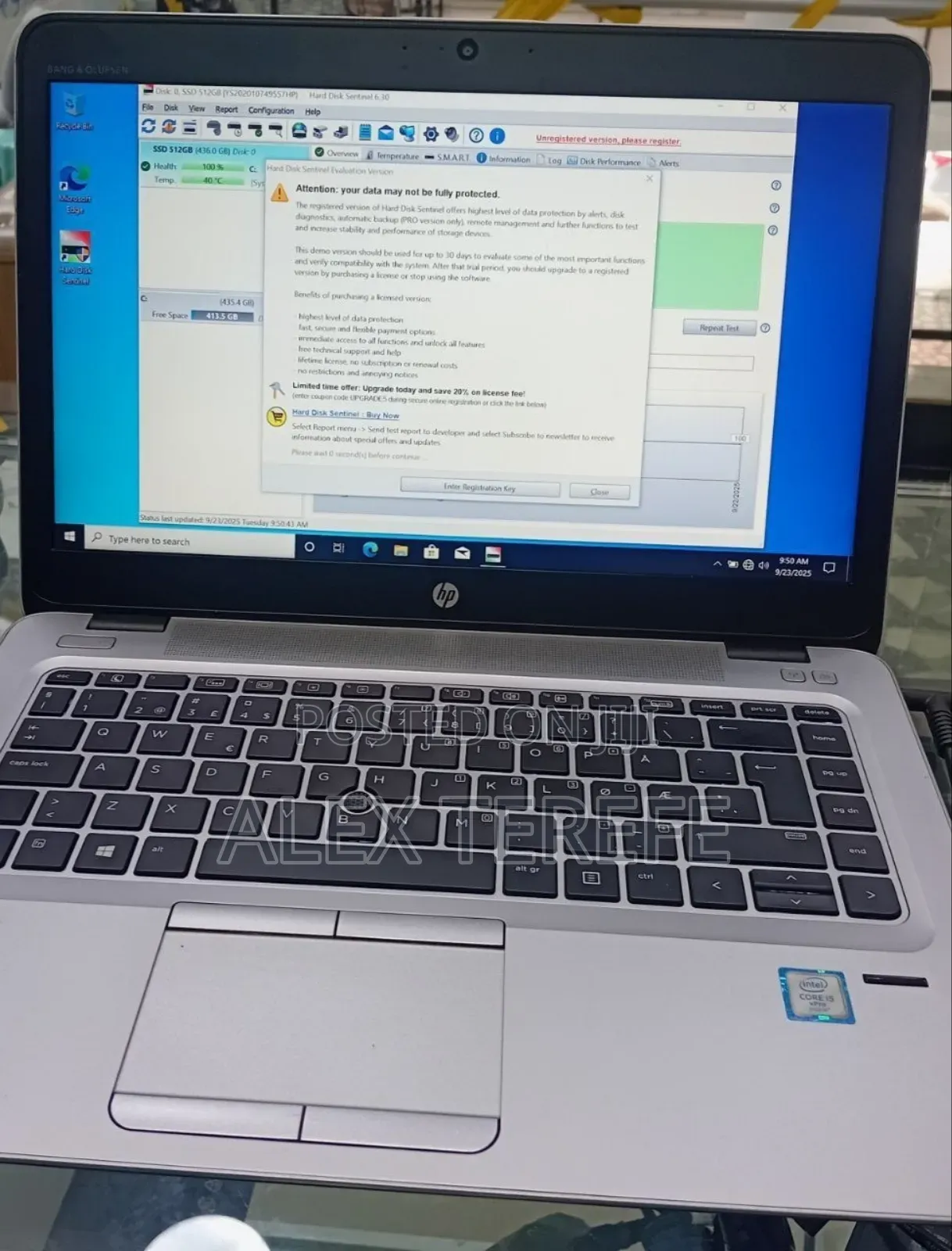 New Laptop HP EliteBook 840 G3 8GB Intel Core i5 SSD 256GB