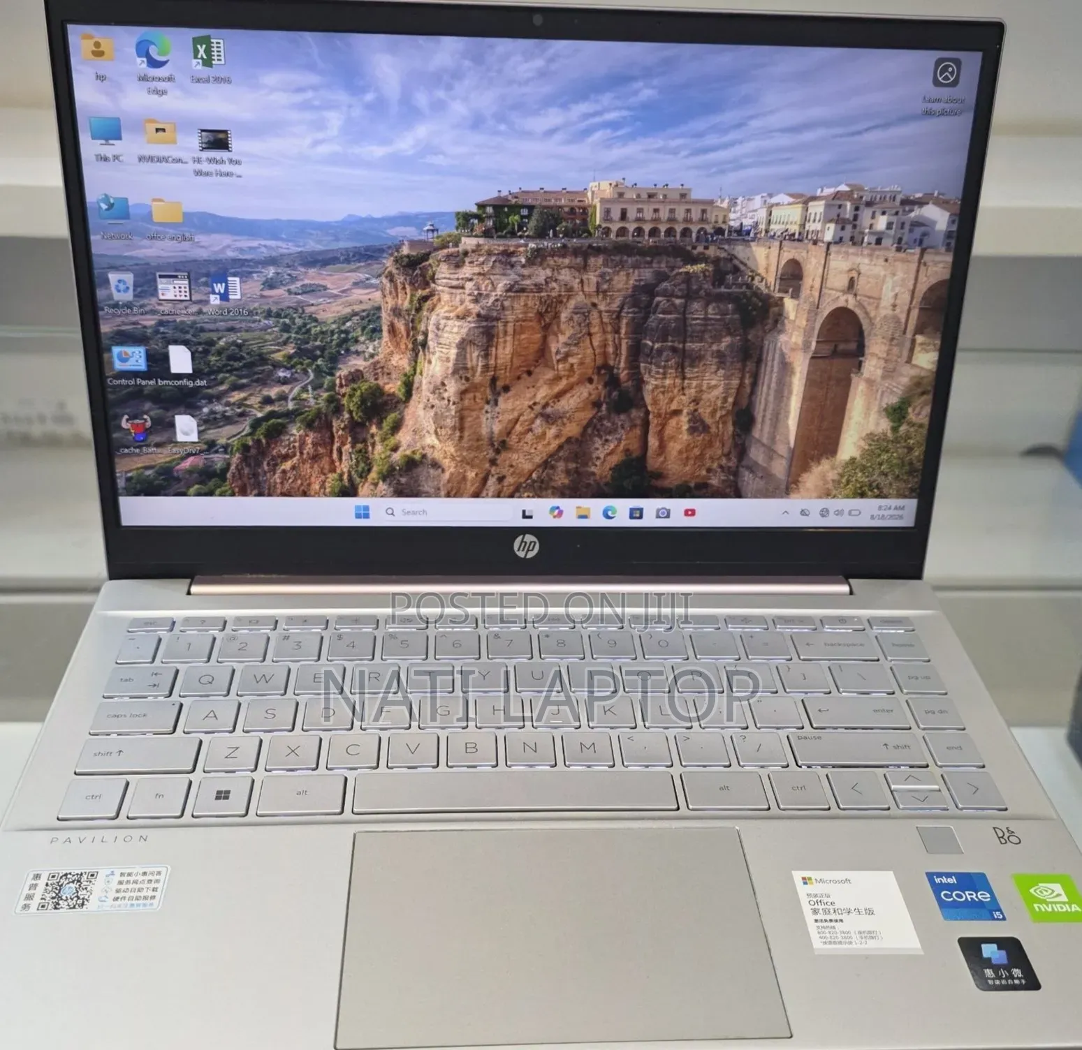 New Laptop HP Pavilion 14 16GB Intel Core i5 SSD 512GB