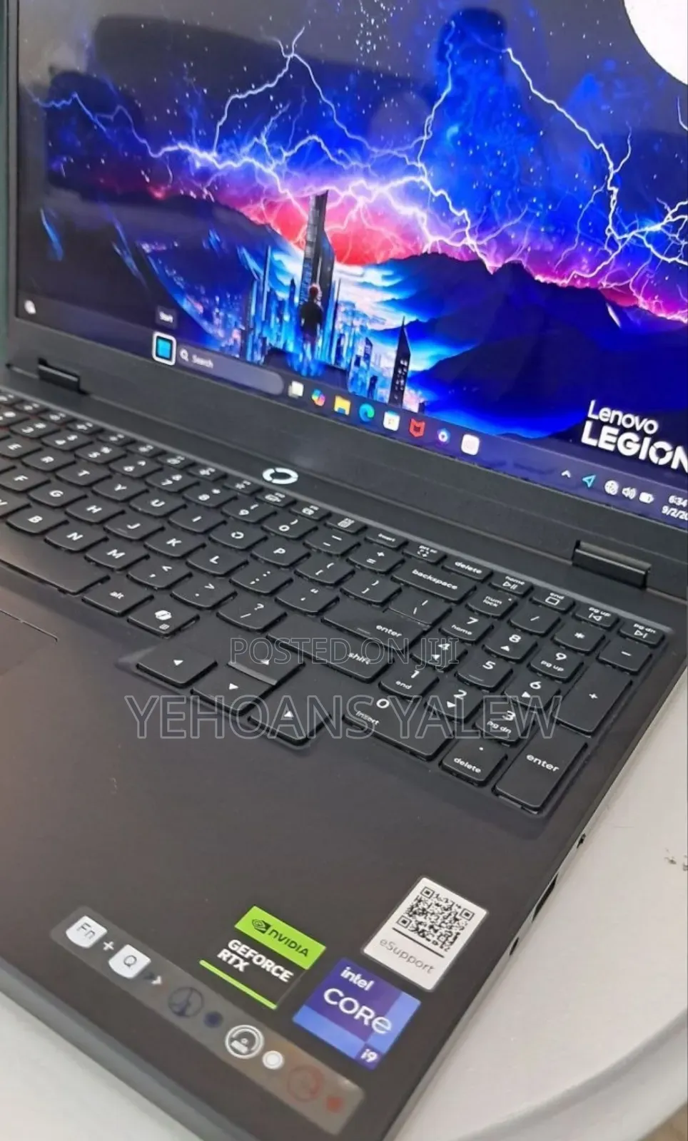 New Laptop Lenovo Legion 5 16GB Intel Core i9 SSD 1T