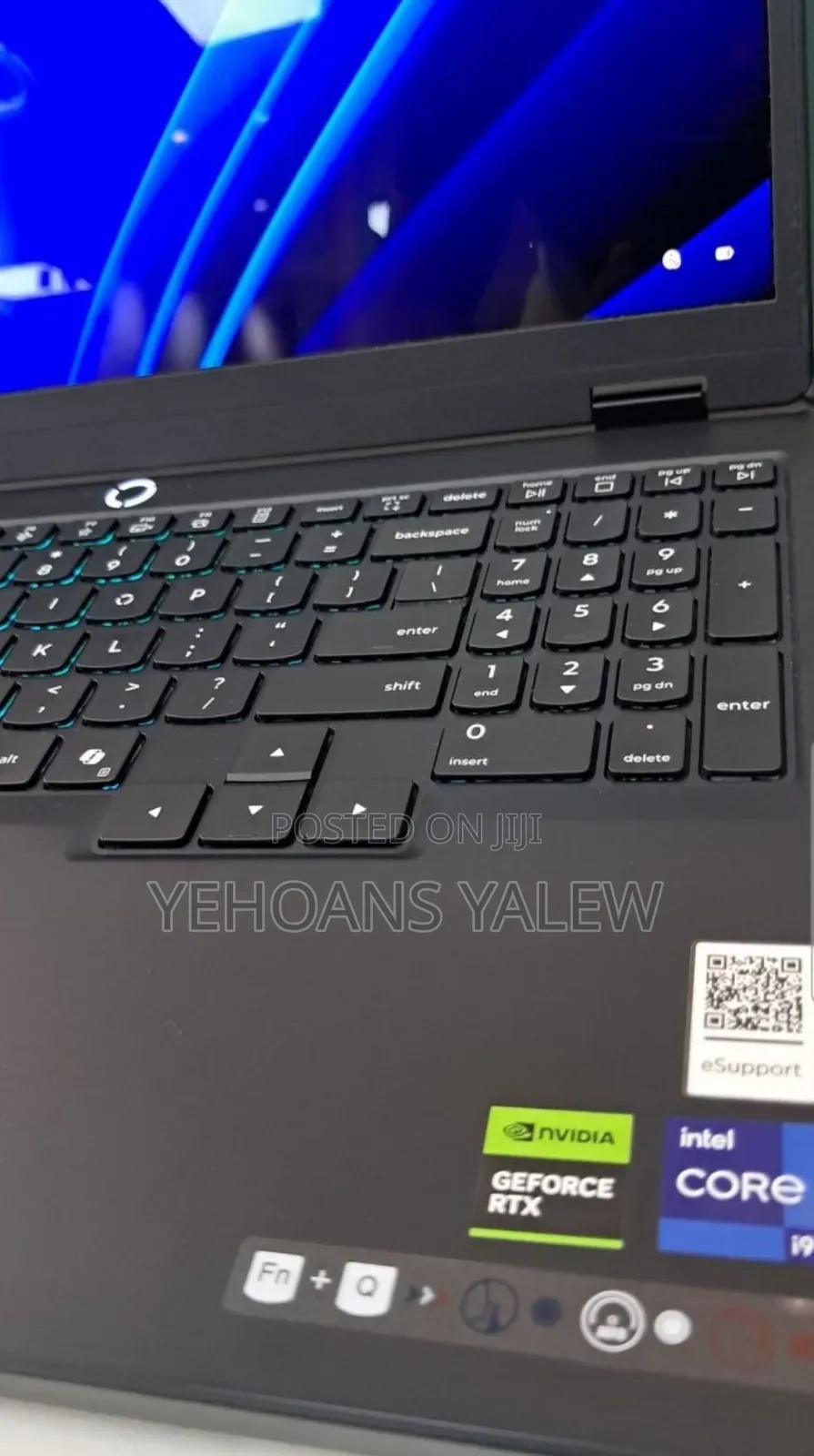 New Laptop Lenovo Legion 5 16GB Intel Core i9 SSD 1T