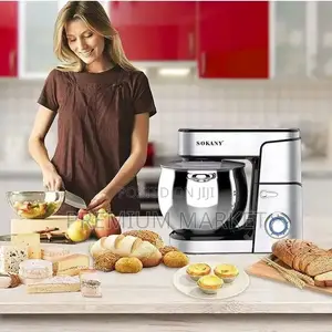 Mixer Sokany 624 Dough Kneading Machine ሶካኒ የሊጥ ማቡኪያ 13litre