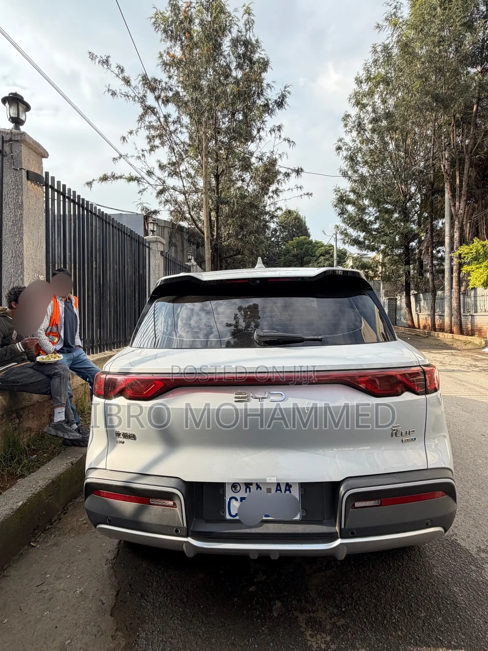 BYD Yuan Up 2025 White