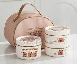 Happy Capypara Lunch Box
