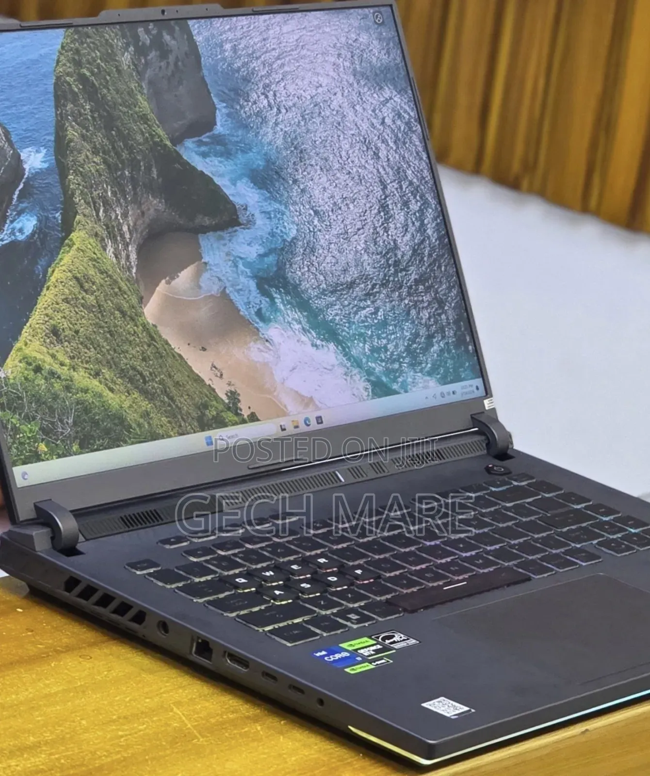 New Laptop Asus ROG Strix G15 16GB Intel Core i7 SSD 1T