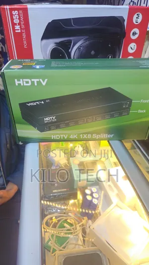 HDTV 4K 1x8 HDMI Splitter (1 Input to 8 Outputs)