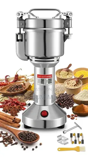 Coffee Grinder Electric 100gram Capacity የቡና እና ደረቅ ቅመማቅመም መፍጫ