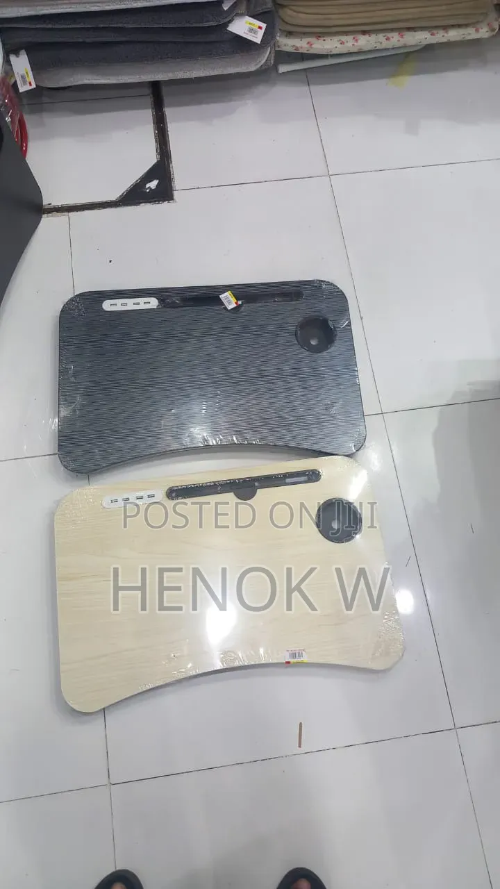 Foldable Laptop Table With Cup Holder