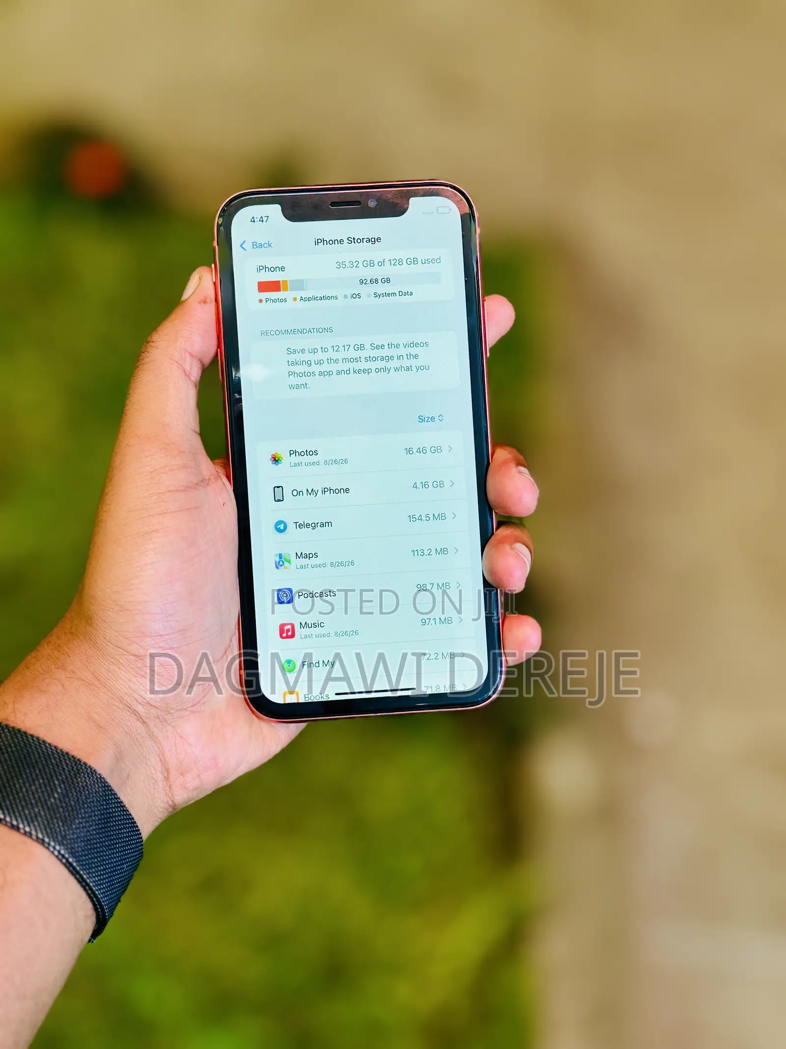 Apple iPhone XR 128 GB Orange