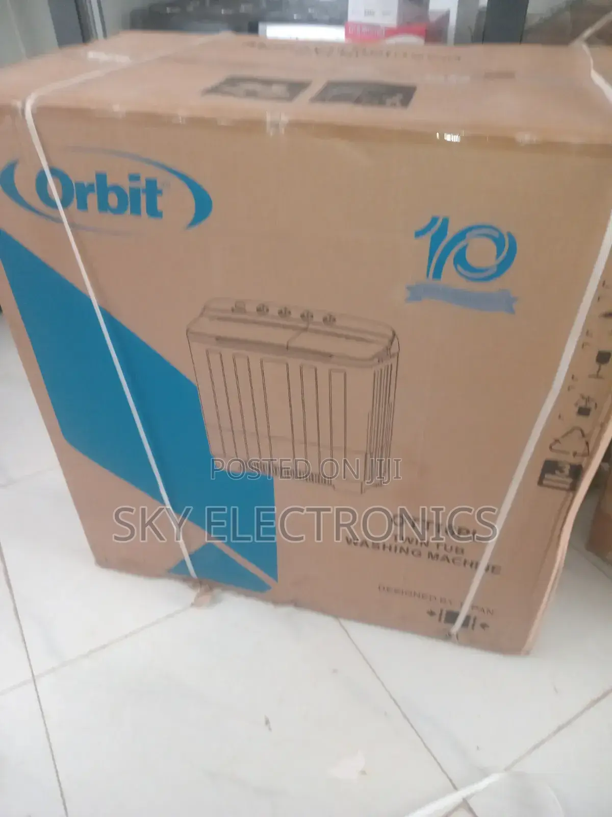 Orbit 16kg Washing Machine Manual System