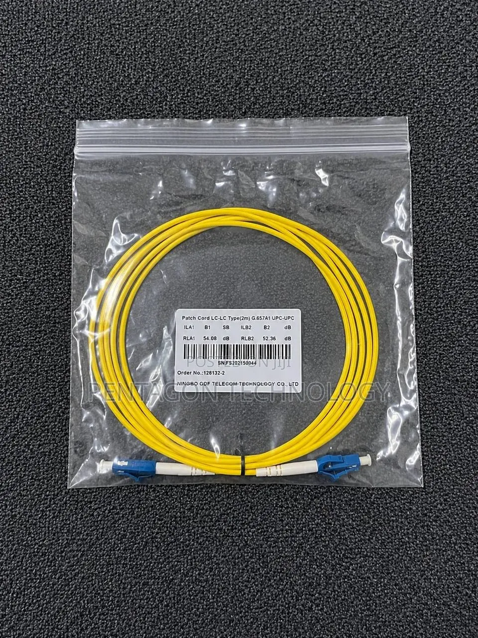 Fiber-Optic Patch Cord. LCLC