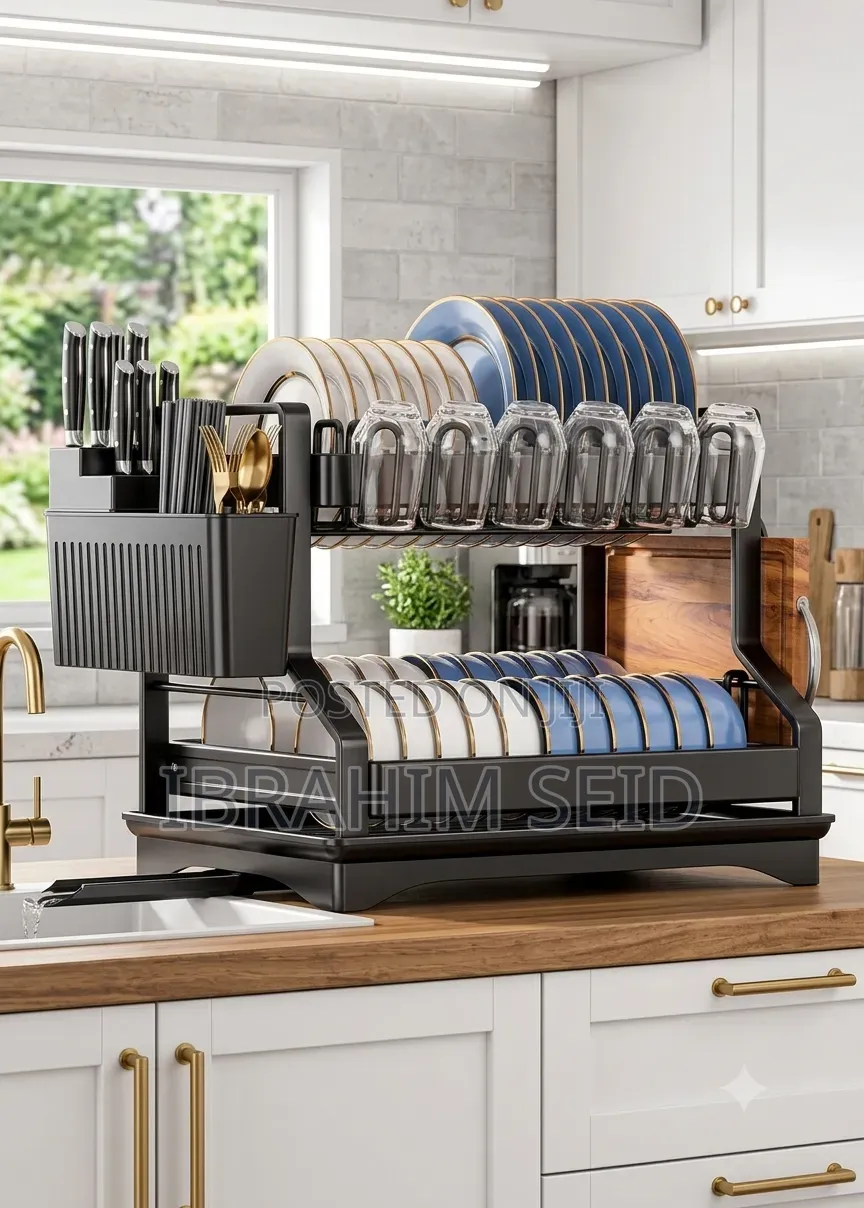 Multifunctional Dish Drying Rack