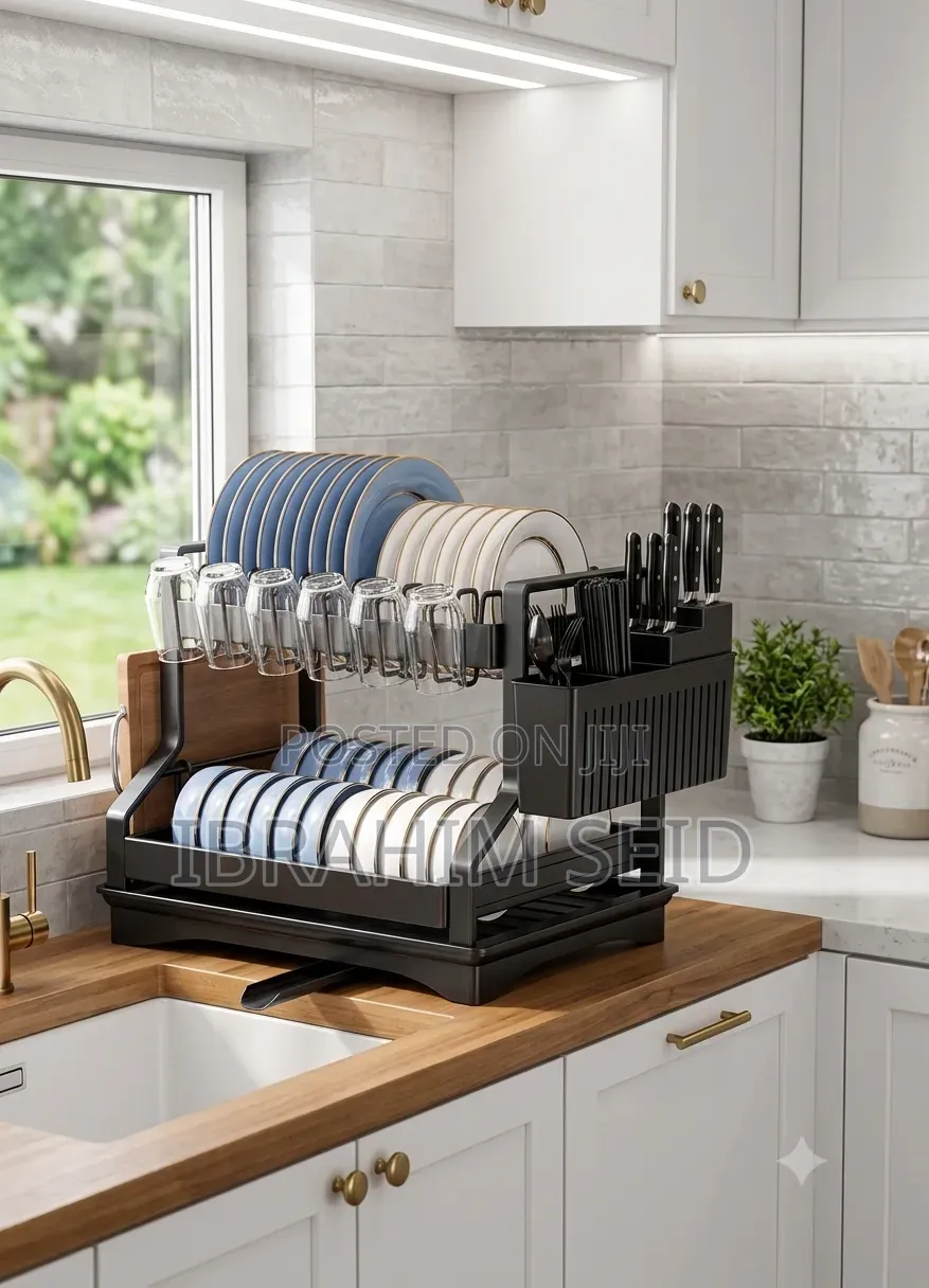 Multifunctional Dish Drying Rack