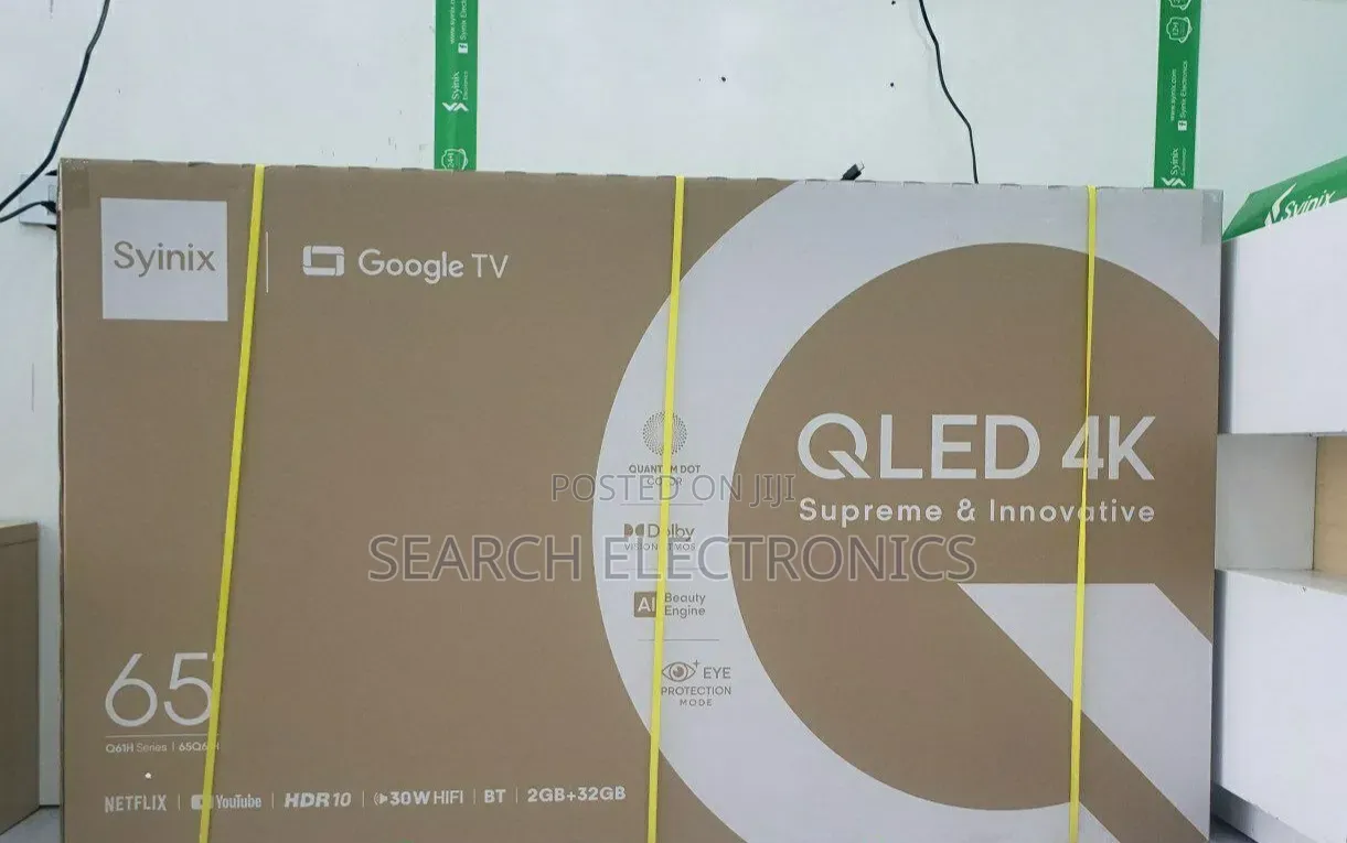 Syinix 65"inch Qled Google TV
