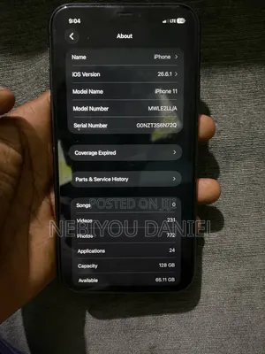 Apple iPhone 11 128 GB Black