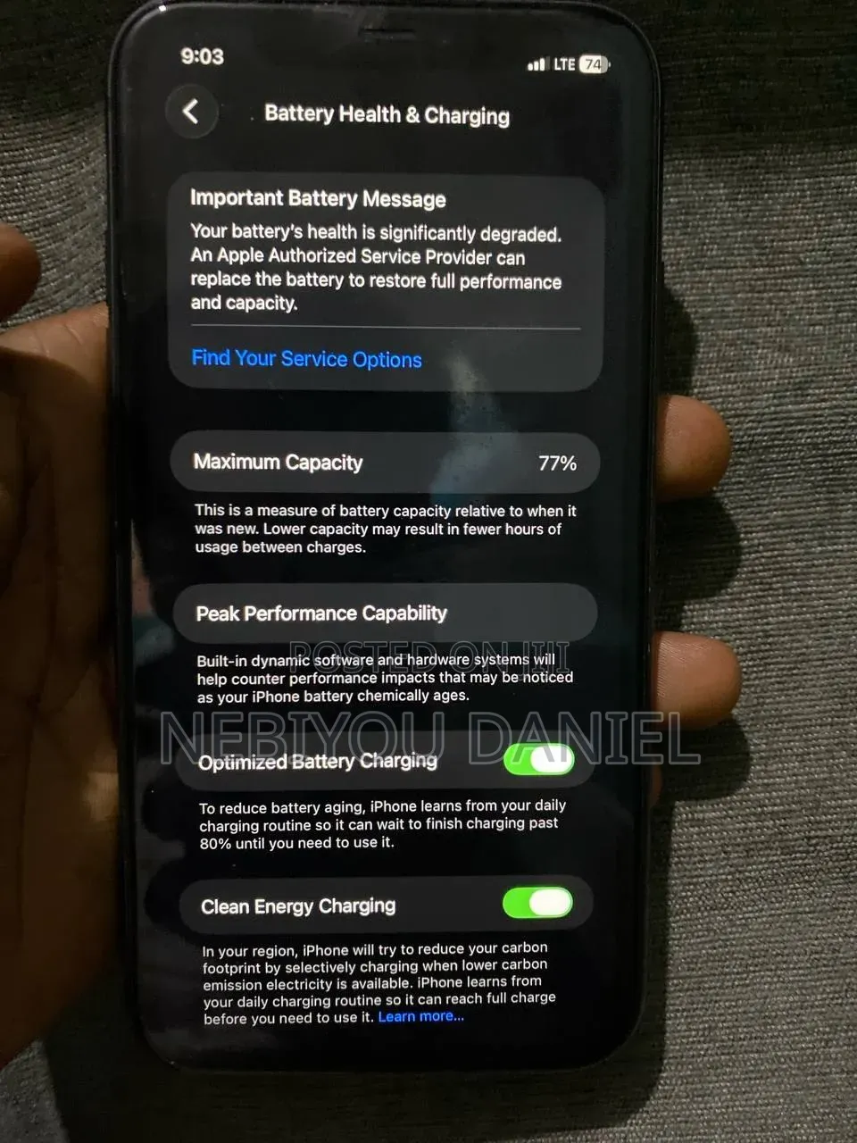 Apple iPhone 11 128 GB Black