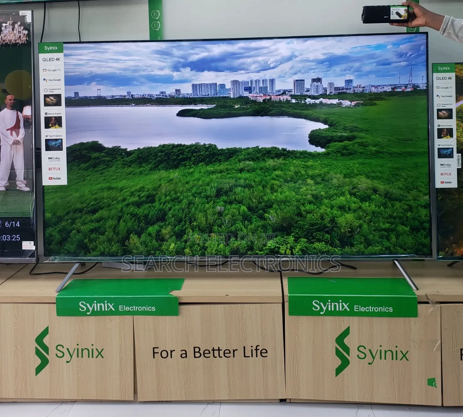 Syinix 75"inch QLED Google TV