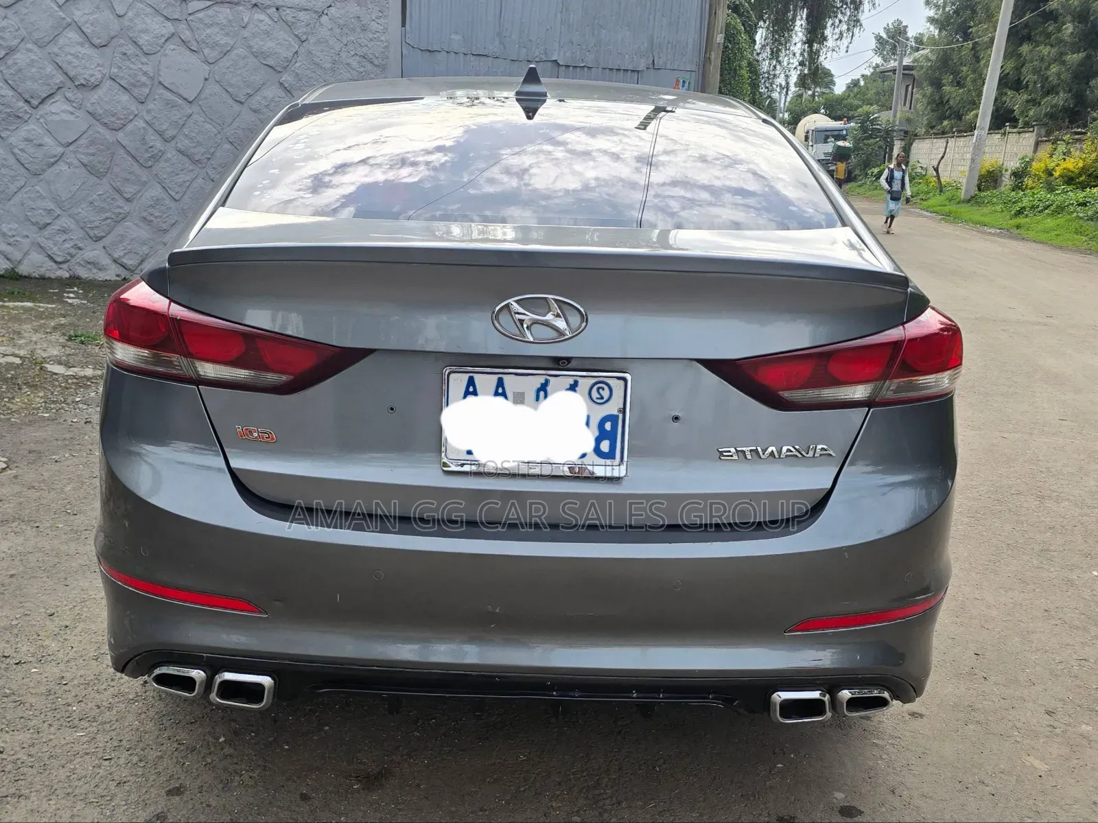 Hyundai Avante 2017 Gray