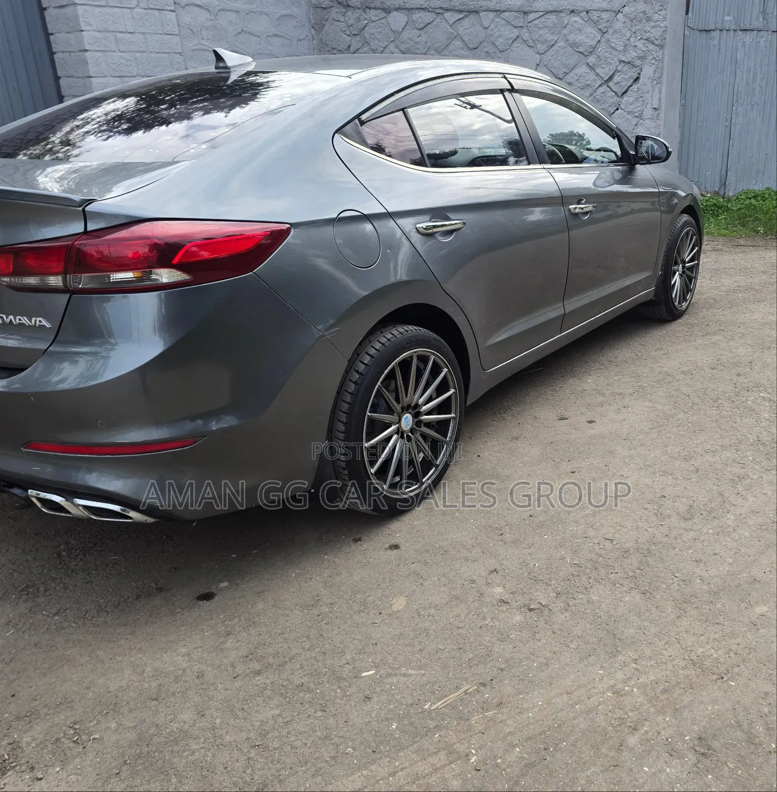 Hyundai Avante 2017 Gray