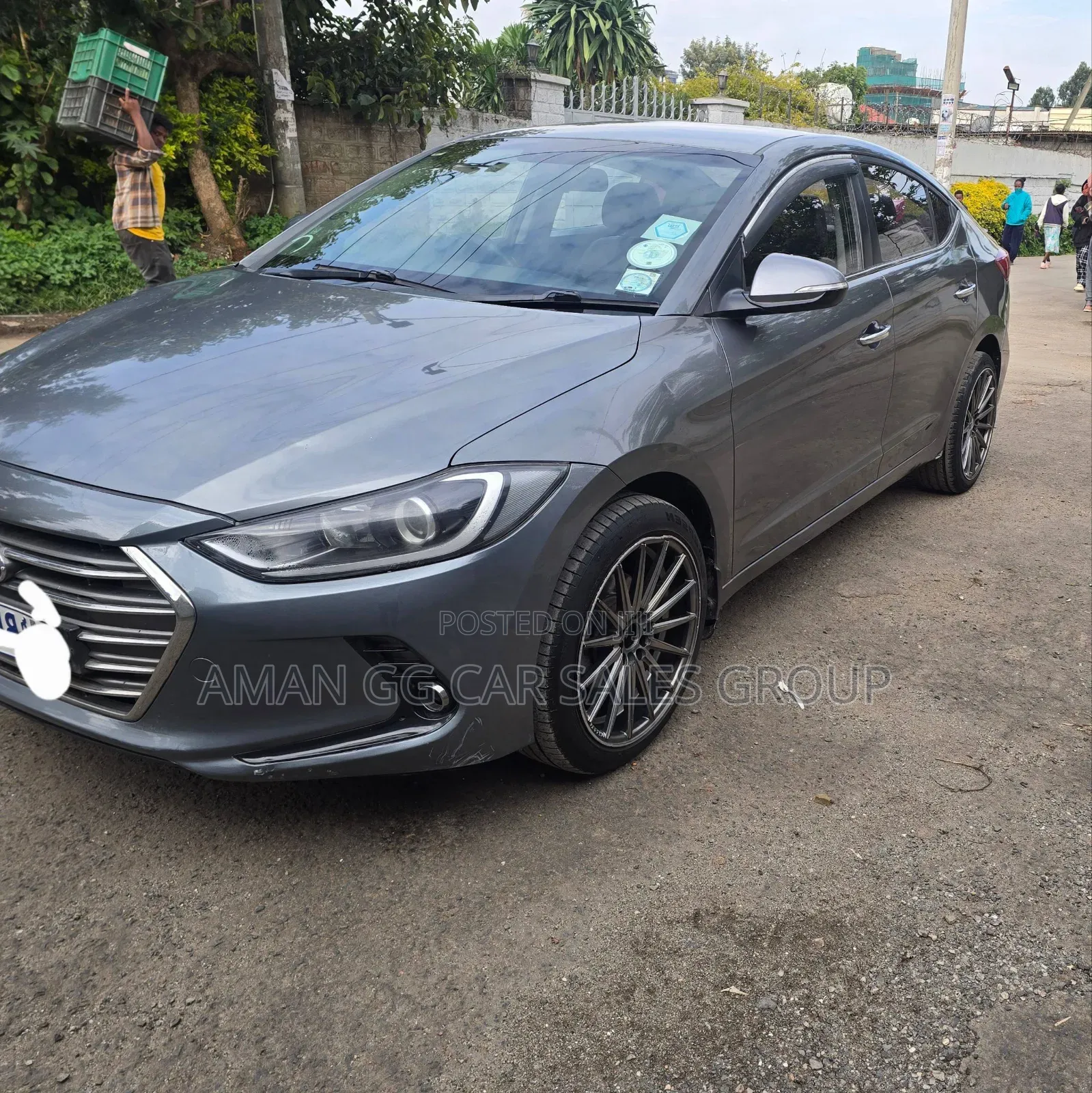 Hyundai Avante 2017 Gray