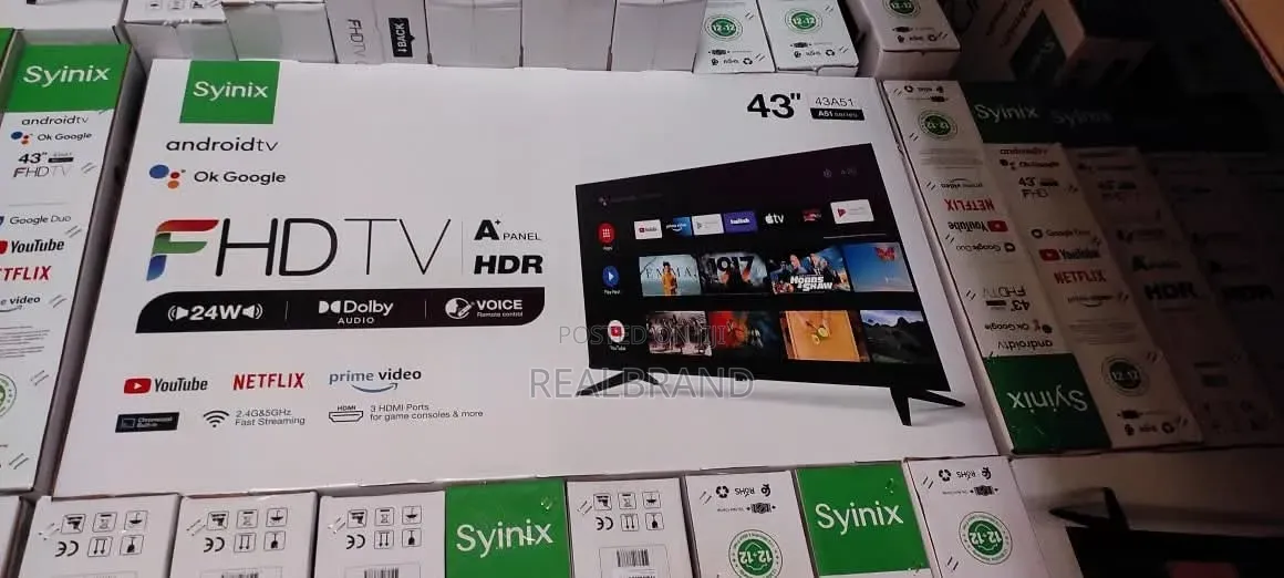 Syinix 43"android TV