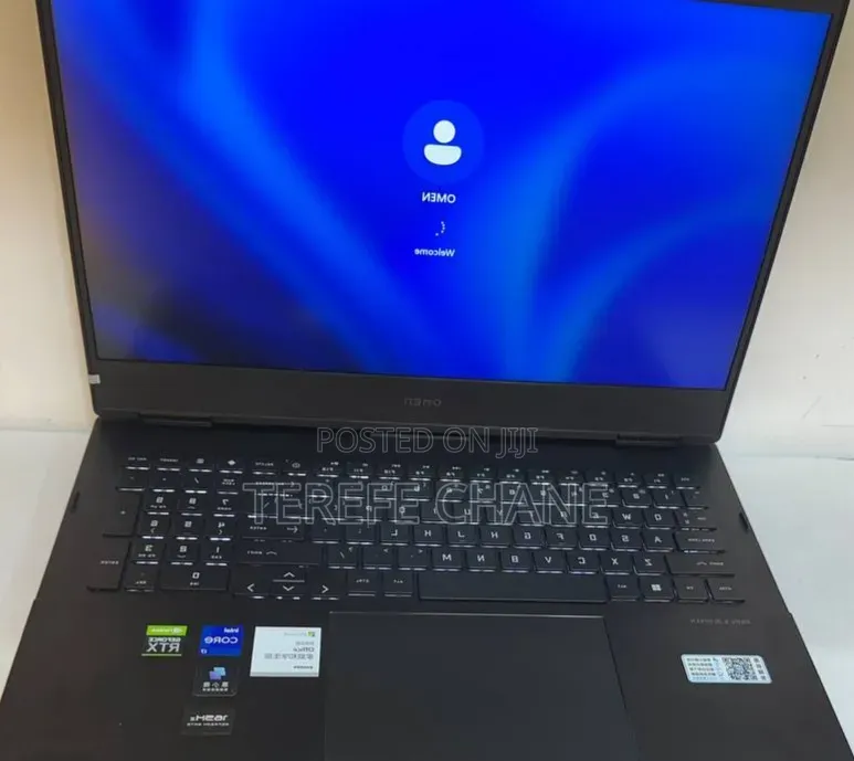 New Laptop HP Omen 16 16GB Intel Core i7 SSD 512GB
