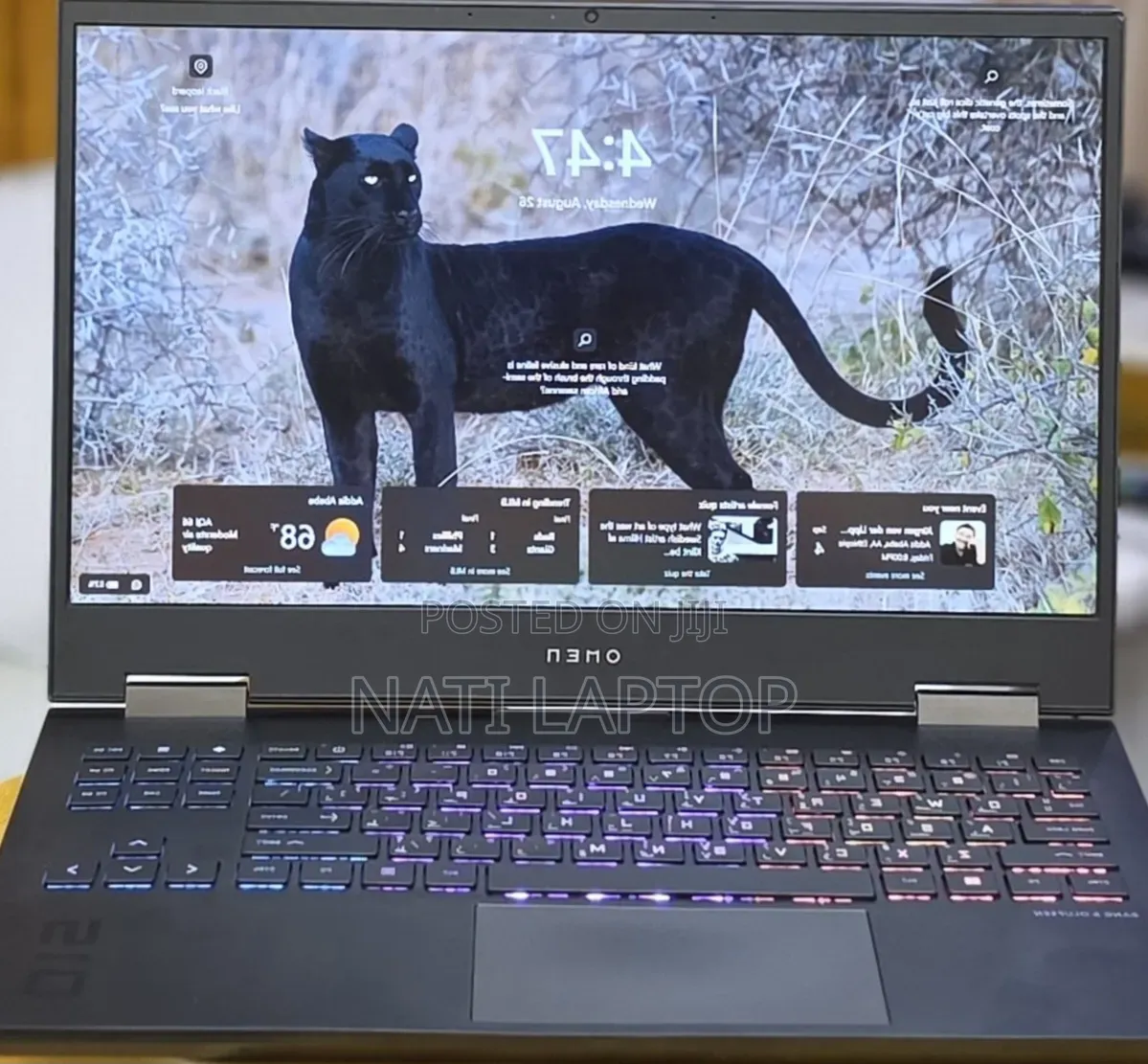 New Laptop HP Omen 15 16GB AMD Ryzen 5 SSD 512GB
