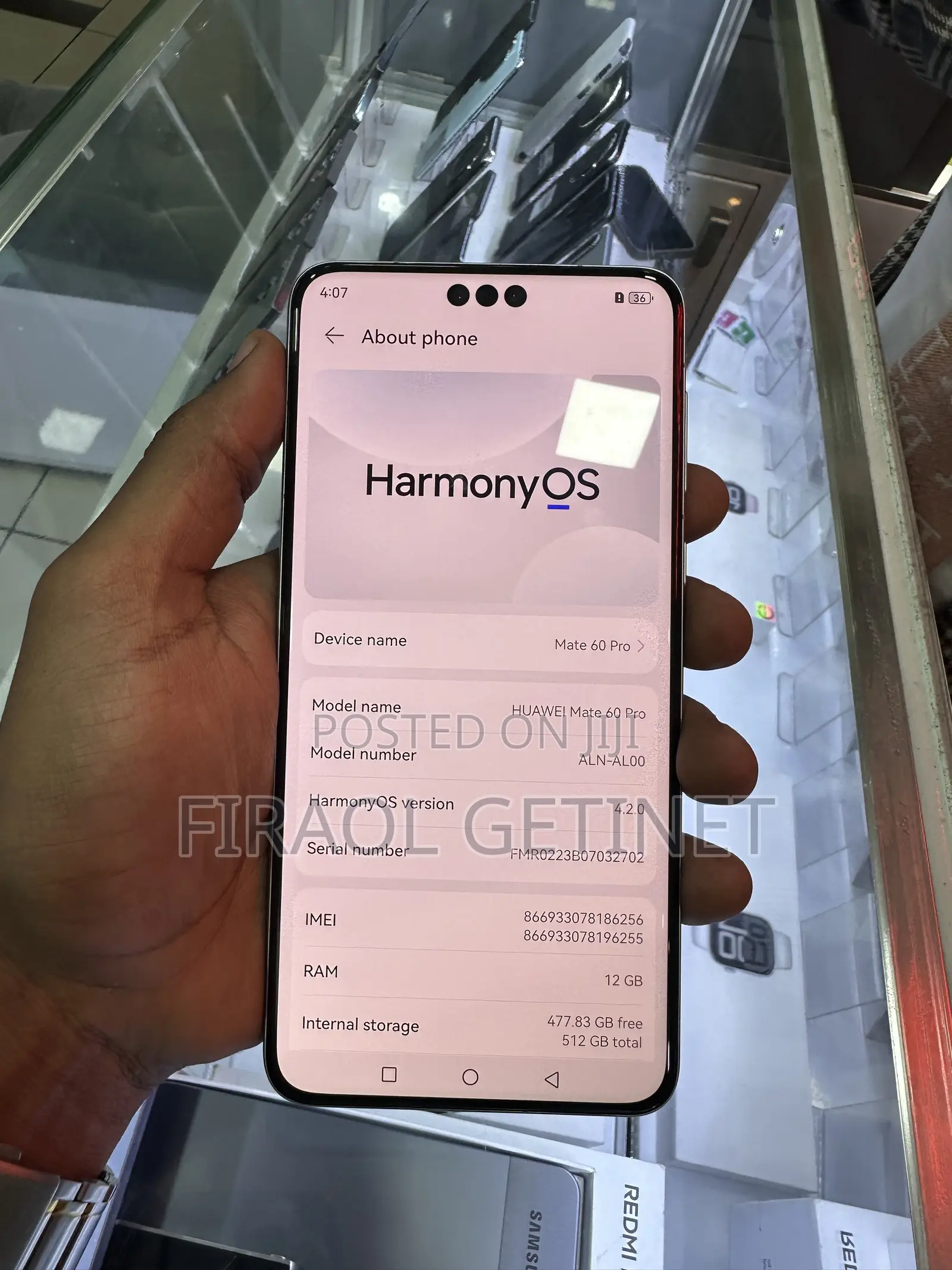 New Huawei Mate 60 Pro 512 GB Graphite